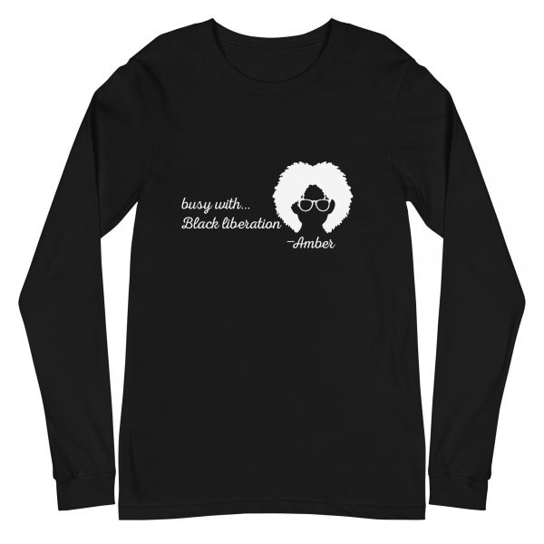 Amber Unisex Long Sleeve Tee - Image 2