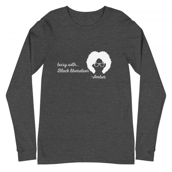 Amber Unisex Long Sleeve Tee - Image 4