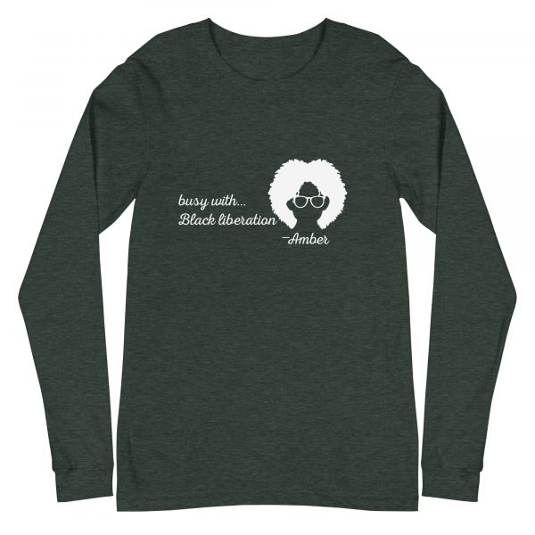 Amber Unisex Long Sleeve Tee - Image 3