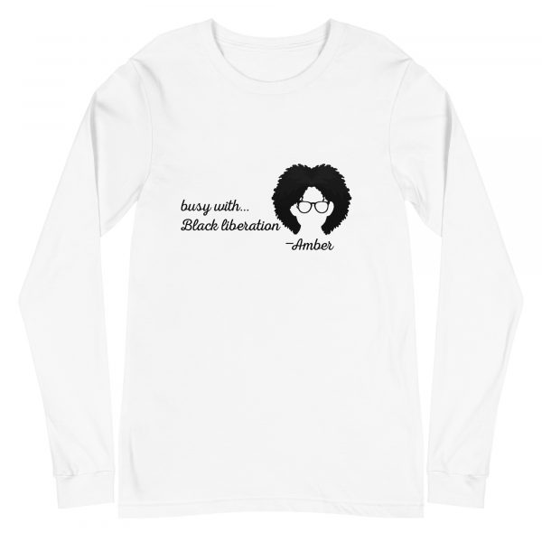 Amber Unisex Long Sleeve Tee - Image 2