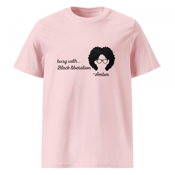 Amber ribbed neck t-shirt - Image 4