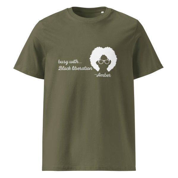 Amber ribbed neck t-shirt - Image 4