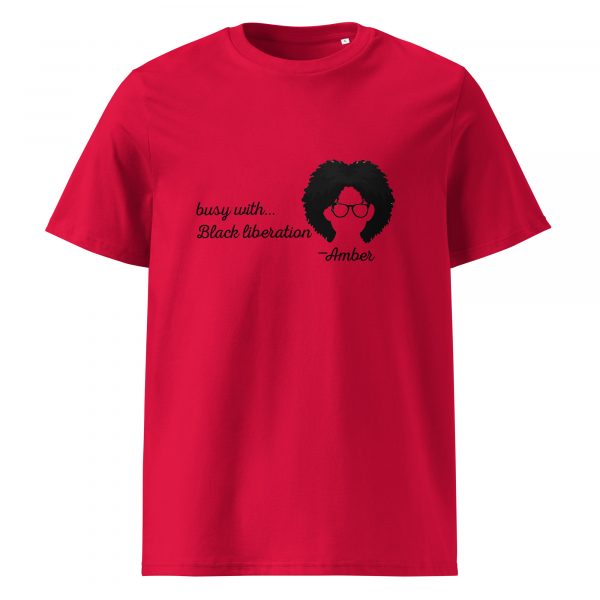 Amber ribbed neck t-shirt - Image 6
