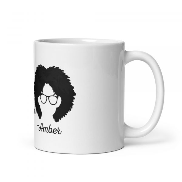 Amber white glossy mug - Image 2