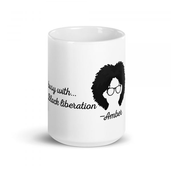 Amber white glossy mug - Image 7