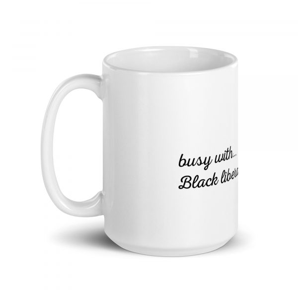 Amber white glossy mug - Image 6