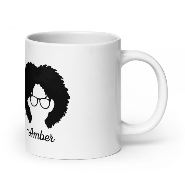 Amber white glossy mug - Image 8